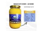 Get the Premium A2 Ghee at Affordable Prices from Grace of Cows