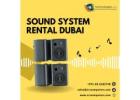 Can I Rent a PA Sound System for Outdoor Events in Dubai?