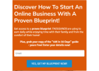 Discover how to start an on-line business with a proven blueprint!