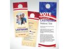 Boost Voter Engagement with Custom Political Door Hangers