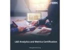 Elevate Learning & Development with Certified L&D Analytics Expertise