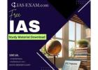 Get Free IAS Study Material Download & Ace Your UPSC Preparation