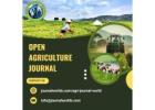 Open Agriculture Journal – Publish and Share Your Research Globally