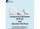 Comparison Between MTP Kit and Abortion Pill Pack