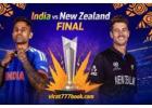 Online Cricket ID for the biggest clash – India vs New Zealand Final