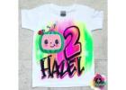 Custom Cocomelon Birthday Shirt – Airbrush Brothers