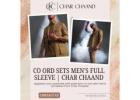 Co Ord Sets Men's Full Sleeve | Char Chaand