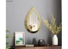 Round Wall Mirror – Sleek & Space-Enhancing Décor