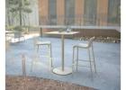 Premium Roku High Bar Table Outdoor Latte Finish for Modern Alfresco Living