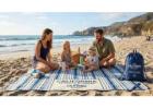 Travel Beach Blanket for Compact Family Adventures and Easy Packing