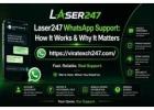 Laser247 WhatsApp Support – Fast ID & Login Help India