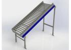 Gravity Conveyor | 12" Wide x 10' Long | 1.5" Dia