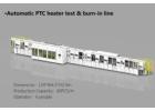 Automatic PTC heater test & burn-in line