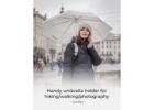 Portable Hands Free Umbrella with Removable Holder for Outdoor Work