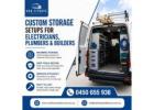 Custom Storage Setups for Electricians, Plumbers & Builders