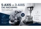 Reliable 3 Axis & 5 Axis CNC Machining Manufacturer