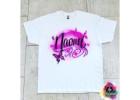 Custom Spray Paint Designs on Shirts by Airbrush Brothers