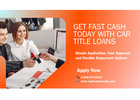 Fast Cash With Car Title Loans Cranbrook
