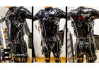 The Sensory Trinity: Gas Mask, Rubber Harness & Latex Hood