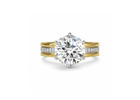 Emerald Cut Moissanite Ring Timeless Luxury Bridal Design Moiss Era