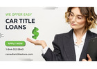 Get Fast & Convenient Car Title Loans Toronto