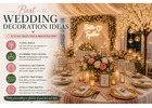 Best Wedding Decoration Ideas for a Beautiful Day