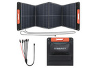 SWAREY 100W Portable Solar Panels for Camping RV Monocrystalline Power Station