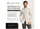 Bandhgala Suit for Men | Premium & Stylish Ethnic Wear – Char Chaand
