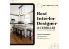 Best Interior Designer in Faridabad | SKF Contractor – Award-Worthy Designs