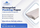 Newsprint Packing Paper for Safe & Easy Packing