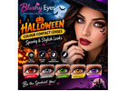 Halloween Colour Contact Lenses | Spooky & Stylish Looks | Blushy Eyes