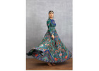 Designer Anarkali Dress in Luxurious Silk by Torani