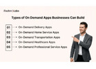 Types of On Demand Apps Businesses Can Build