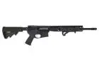 LWRC AR-15 SEMI AUTO RIFLE 5.56 NATO 16.1" SPIRAL FLUTED BARREL 30 ROUNDS FREE FLOAT RAIL SYSTEM COL