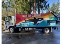 Trash bin washing 
