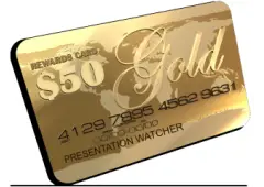 Receive a free $50 Rewards Cash gift card for watching an online presentation