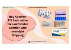 Buy Abortion Pill Pack online for comfortable abortion with overnight Shipping