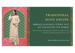 Traditional Suits Online | Ethnic Suit Set Collection for Women