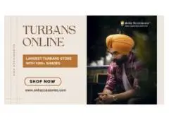 Turbans Online | Largest Turbans Store with 1000+ Shades