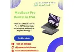 What Makes MacBook Pro Rental in KSA the Best Choice?